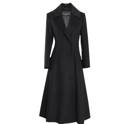 拿破仑风、热力感穿搭、气场收腰显瘦轻奢中长款大衣1606012 商品图1