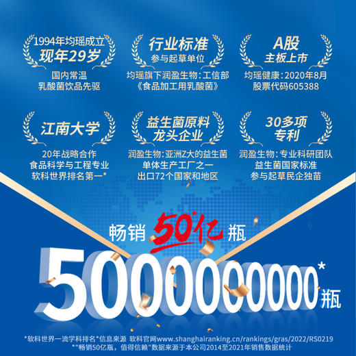 【家庭分享装】均瑶味动力乳酸菌饮品0脂肪0添加色素原味大瓶1.25L 商品图5