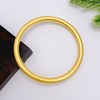【限时克减150元】足金999.9 【油亮半空心】古法传承(面宽约5.2-5.4mm)古法光圈古法素圈固口古法手镯(GFSZW00022-09)（预售产品下单后不退款不退货不换货不补差价） 商品缩略图0