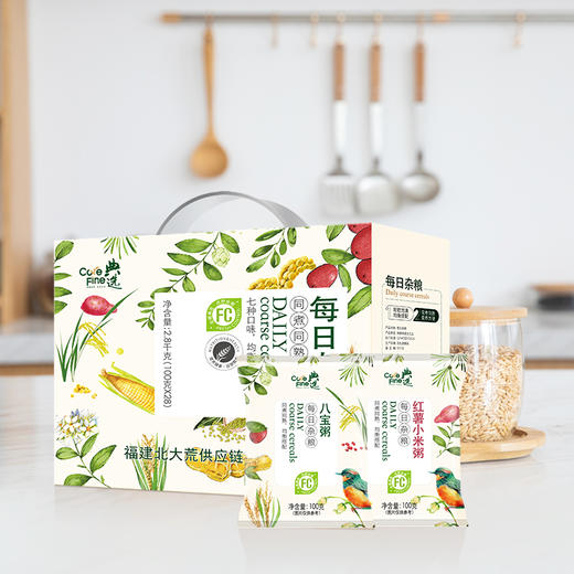 杞冠臻选 | 北大荒·典选 每日杂粮粥 2.8kg（28袋*100g）一周七天早餐粥不重样 同煮同熟很省心 商品图3