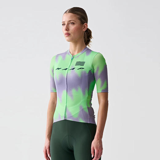 MAAP 女士 LPW Pro Air Jersey 限量款短袖骑行服 紫/绿 商品图0