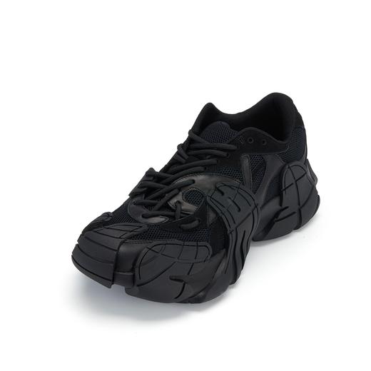 westory春季新款休闲厚底镂空气垫底超轻圆头百搭老爹鞋W24AM57471 商品图2