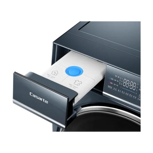 卡萨帝（Casarte）纤诺和美 10公斤大容量滚筒洗衣机 全自动家用直驱变频 洗衣机+智能投放 C1 D10L5ELU1 商品图4