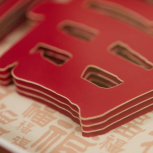 牛首山文创福字立体画新年创意木质立体画摆件南京纪念品新年礼物 商品图1