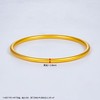 【限时克减150元】足金999.9  【磨砂半空心】古法传承(面宽约2.8-3.0mm)古法素圈古法光圈固口古法手镯(GFSZW00014-07)（预售产品下单后不退款不退货不换货不补差价） 商品缩略图2