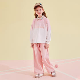 笛莎Deesha 童装女童套装2024春装新款儿童长袖外套套装