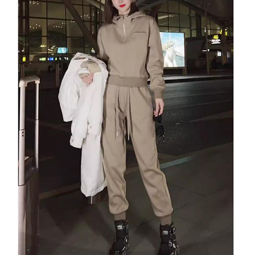 裁缝学苑AX161新款连帽卫衣运动裤纸样女装套装上衣卫裤子版型 商品图2