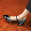 春季新款，中古刺绣花布旗袍玛丽珍单鞋BE-b9011 商品缩略图8
