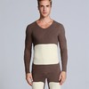 男士保暖套装玻尿酸加绒德绒无痕蚕丝圆领长袖保暖内衣套装 商品缩略图1