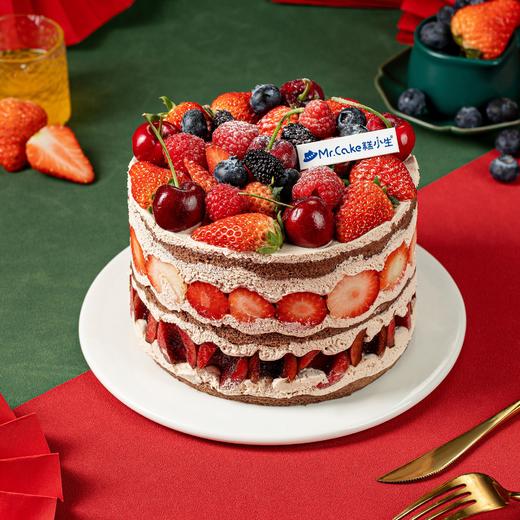 巨无霸草莓车厘子蛋糕 商品图1
