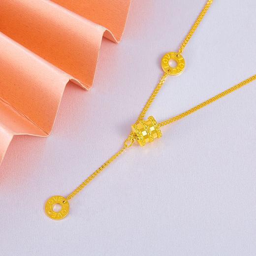 【限时克减150元】足金999 5G黄金小蛮腰吊饰时尚调节套链(AG5GTL00164)（预售产品下单后不退款不退货不换货不补差价）（预售产品下单后不退款不退货不换货不补差价） 商品图1