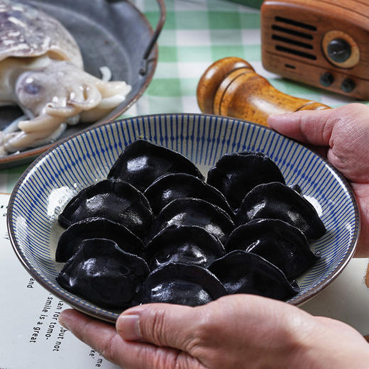 饺小歌海鲜水饺多口味组合装330g*4袋墨鱼鲅鱼黄花鱼鳕鱼 商品图5