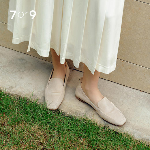 7or9-小床垫平底鞋杏仁可颂 商品图1