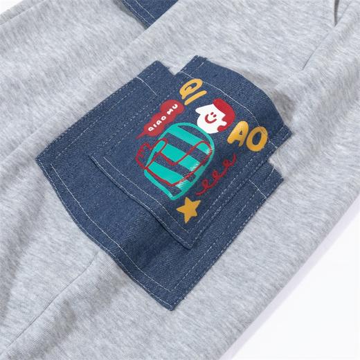 2024春季新款男童束脚裤棉弹舒适卫裤中小童百搭学生长裤童裤ZB1DK007
 商品图5