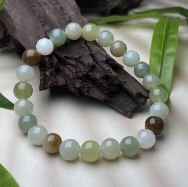 35889和田玉单圈-多宝圆珠8 商品图0