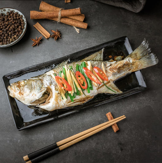 【青鲈鱼】1条约0.8-1.2斤 ，剌少肉多，肉质鲜美细腻，肉多刺少，鱼肥肉香 商品图0