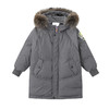 【宠粉专享团购价269.9】多多家童装连帽毛领三防羽绒服男2023冬装新款中长款保暖外套潮5633 商品缩略图3