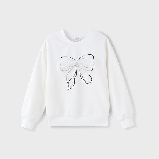 女童甜美卫衣圆领长袖卫衣新款安奈儿童装实体店同款AG411641 商品图5