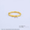 【限时克减150元】足金 【精品】3D硬金空心固口竹节圈戒(AR3DJZ00012)（预售产品下单后不退款不退货不换货不补差价）（预售产品下单后不退款不退货不换货不补差价） 商品缩略图3
