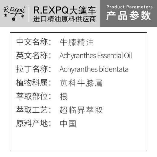 牛膝精油单方精油原料批发芳疗护理调香香薰 大篷车精油 商品图1
