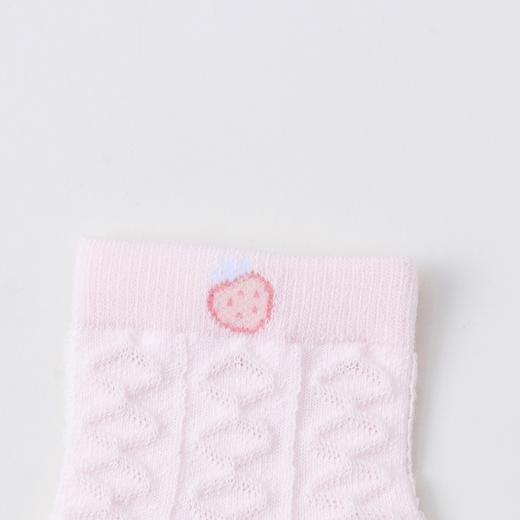 【专区任选2件49元】女童透气干爽短袜两双装新款安奈儿童装实体店同款JG417576 商品图4