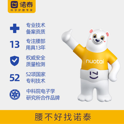 诺泰医用护腰带配件石墨烯电加热垫片气囊牵引垫片硅胶按摩垫片 商品图1