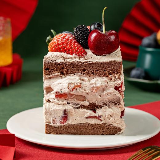 巨无霸草莓车厘子蛋糕 商品图6