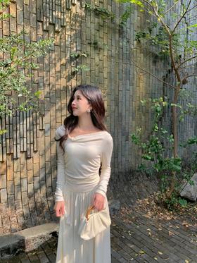 白裙子真的好好搭，一整个被温柔住