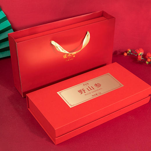 张太和野山参5g（1支）礼盒 长白山产 可煲汤 商品图4