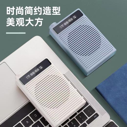 得力LT890小蜜蜂扩音器 白色 1台 教师耳麦上课拾音扩音喇叭麦克风喊话扬声器 商品图3