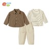 2024春季男童休闲套装时尚百搭衬衫外套+T恤+裤子三件套ZB1DT014 商品缩略图3