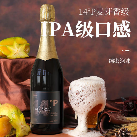 【配料表干净0添加 德系工艺白啤】轩博精酿啤酒龙年礼盒14°P至尊/12°P黄金版 商品图6