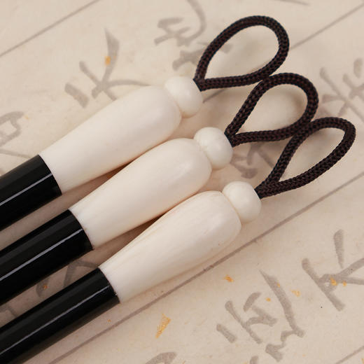 【庆学堂】三若毛笔  书法入门毛笔  兼毫/狼毫/羊毫 商品图3