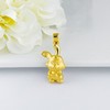 【定价黄金】足金 #儿童/宝宝 【精品】3D硬金兔年生肖兔子吊坠(V3DDZ00101)（预售产品下单后不退款不退货不换货不补差价） 商品缩略图0