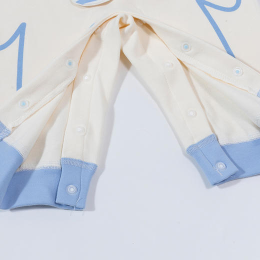 贝贝怡童装男女童和尚服家居爬服婴幼儿睡衣ZB1DL003
 商品图5