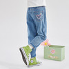 笛莎Deesha 童装女童长裤2024春季新款休闲牛仔裤 商品缩略图0