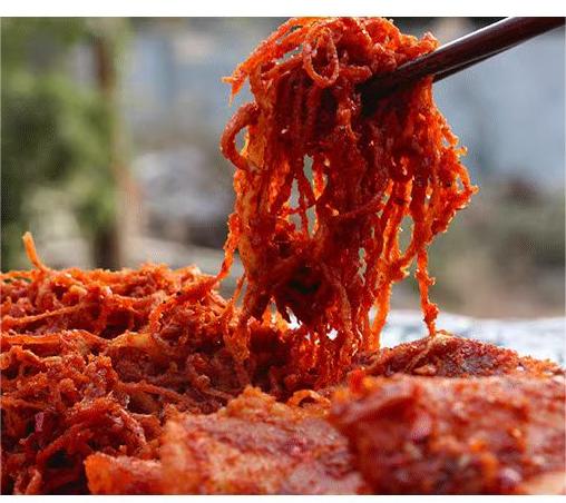 云南施甸萝卜丝鲊肉 500g/袋