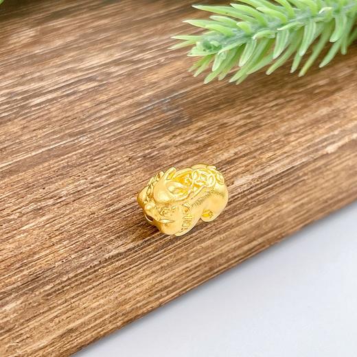 【限时克减150元】足金999.9 #招财纳福 #儿童/宝宝 古法貔貅手串招财纳福貔貅宝宝手串（约13*8.9mm）(AIGFSC00001)（预售产品下单后不退款不退货不换货不补差价） 商品图2