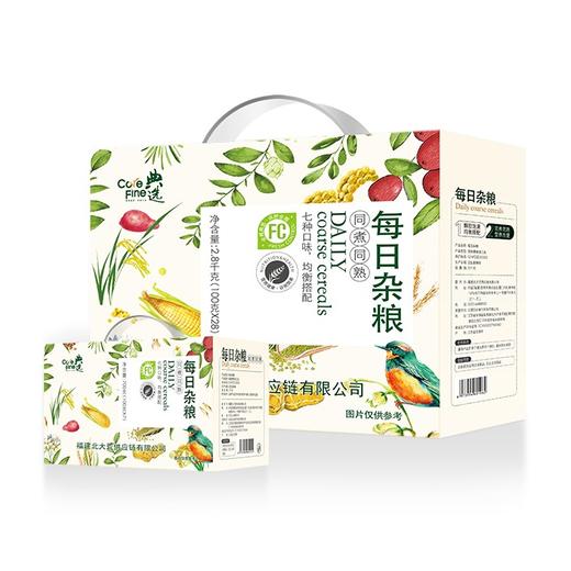 杞冠臻选 | 北大荒·典选 每日杂粮粥 2.8kg（28袋*100g）一周七天早餐粥不重样 同煮同熟很省心 商品图0