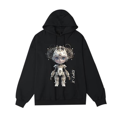 【GPT- X 】量子学派原创设计服饰  男女同款卫衣 T恤 商品图5