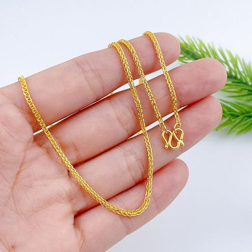 【限时克减150元】足金999.9 方肖邦链项链(XL00013-02)预售产品下单后不退款不退货不换货不补差价 商品图2