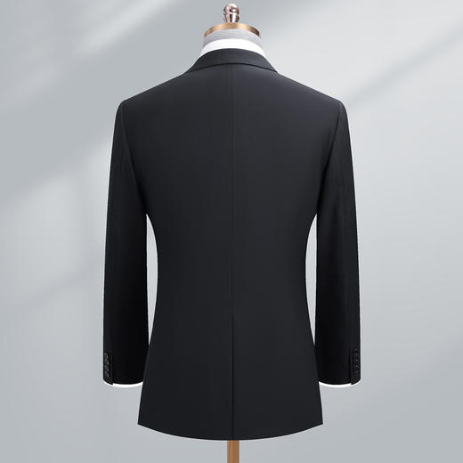 【西装+西裤】罗蒙男士西装套装两件套商务正装戗驳领一粒扣婚庆西装套装 商品图1