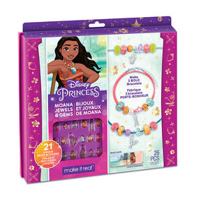 make it real美益睿 迪士尼公主之摩阿娜DIY玩具套装MIRC4213