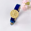 【定价黄金】足金 #八宝罗盘 #小红书 3D硬金空心八宝罗盘手串蓝色手表带成品手串(AJ3DSC00052-6)（预售产品下单后不退款不退货不换货不补差价）（预售产品下单后不退款不退货不换货不补差价） 商品缩略图0