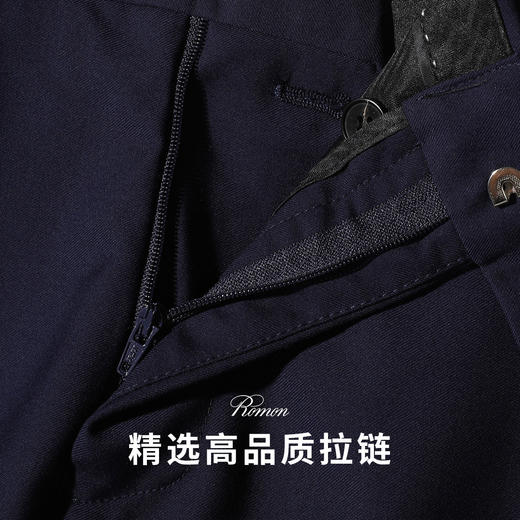 【西装+松紧腰西裤】罗蒙西服套装正装通勤两件套商务婚庆简约男士西服套装 商品图9