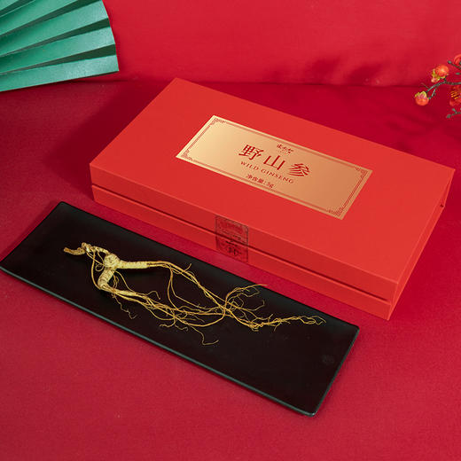 张太和野山参5g（1支）礼盒 长白山产 可煲汤 商品图1