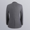 【西装+西裤】罗蒙男士西服套装通勤商务婚庆两件套简约正装套装男灰色西装 商品缩略图1