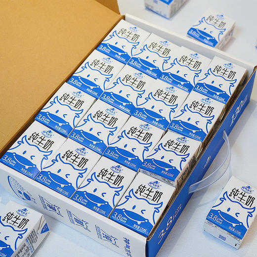 神气水牛 高钙纯牛奶水牛奶 旋盖装/吸管装125ml/200ml装 商品图5