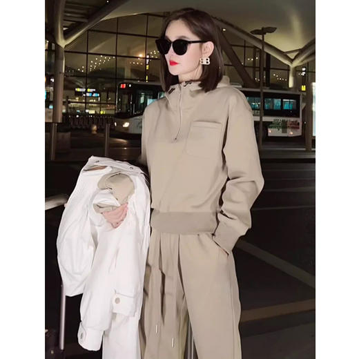 裁缝学苑AX161新款连帽卫衣运动裤纸样女装套装上衣卫裤子版型 商品图1