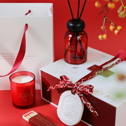 2025龙年【新年礼物 香薰蜡烛礼盒】年会伴手礼 礼品送人套装 商品图1